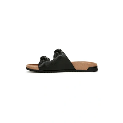 Afbeelding van Vionic Elara plateausandalen voor dames, Zwart Tmb leer, 41 EU