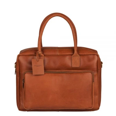 Afbeelding van Burkely Vintage Mitch Worker 15&quot; cognac