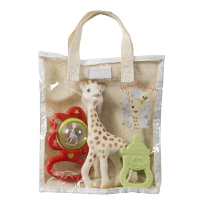Afbeelding van Sophie de Giraffe Cadeautas voor Newborn 0+M 3 delig