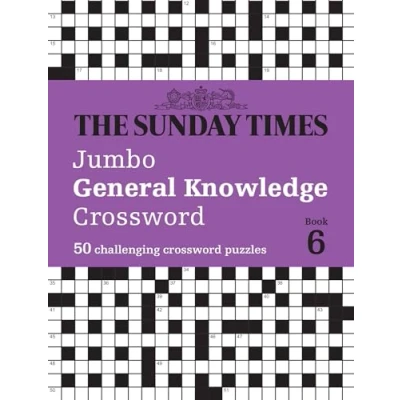 Afbeelding van The Sunday Times Puzzle Books Jumbo General Knowledge Crossword Book 6