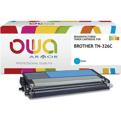 Image de OWA cyan remanufacturé cartouche de toner (alternative for: Brother TN321C, TN326C)