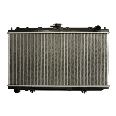 Afbeelding van THERMOTEC D71020TT Radiateur Aluminium, Kunststof voor voertuigen met/zonder airco 360 689 32 Handgeschakeld Koelribben gesoldeerd