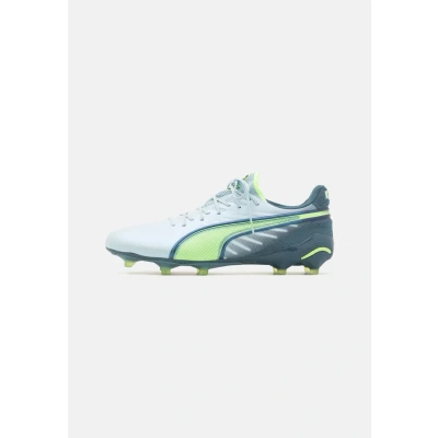 Afbeelding van Puma KING Ultimate FG/AG Voetbalschoenen met kunststof noppen, Heren, Maat: 45, Frosted dew/fizzy apple/gray skies Kunststof/ textiel