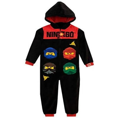 Afbeelding van Lego Jongens Onesie Ninjago, Zwart, 146