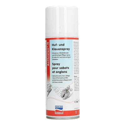 Afbeelding van Anthrolan Hoef en klauwenspray, 200 ml, Anthrolan, Zwart Geschikt voor Rundvee Koeien