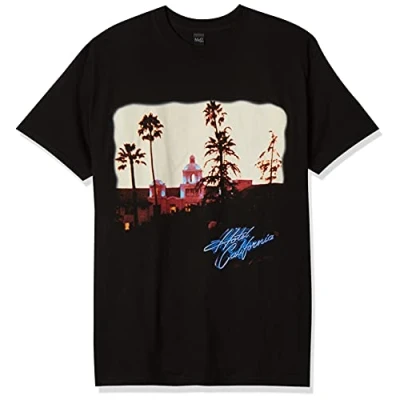 Afbeelding van Eagles Hotel California T shirt, Zwart