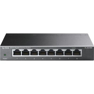 Afbeelding van TP Link TL SG108S Netwerk Switch Unmanaged 8 Poorten
