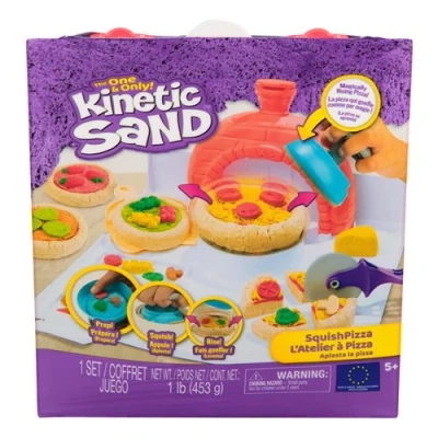 Image de Pâte à modeler Kinetic Sand Atelier Pizza Magique