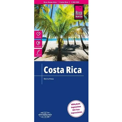 Afbeelding van Reise Know How Landkarte Costa Rica 1:300.000
