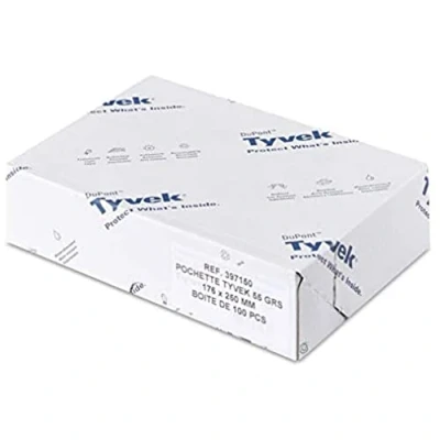 Afbeelding van Envelop Tyvek akte C5 176x250mm 55gr wit 100stuks