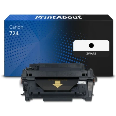 Afbeelding van Huismerk Canon 724 Toner Zwart