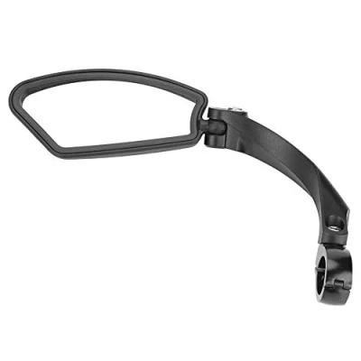Afbeelding van Fiets achteruitkijkspiegel met clip bevestigingsschroef spiegel Rechts Links Stuur Achter 180 graden voor mountainbikes (HF MR080L)
