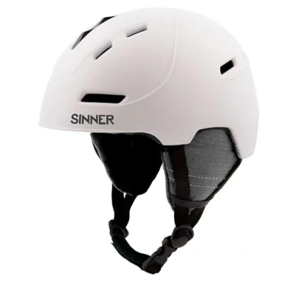 Afbeelding van Sinner SILVERTON skihelm mat wit maat S 52 54 cm