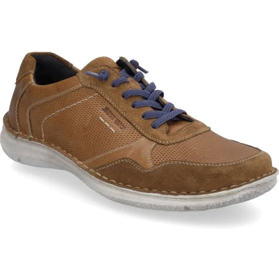 Afbeelding van Josef Seibel Castagne Sportieve veterschoenen, Heren, Maat: 41, Leer en textiel
