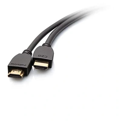 Image de C2G 3ft (0.9m) Ultra High Speed HDMI® Cable with Ethernet 8K 60Hz câble HDMI avec mâle pour 90 cm noir support 8K60Hz (7680 x 4320)