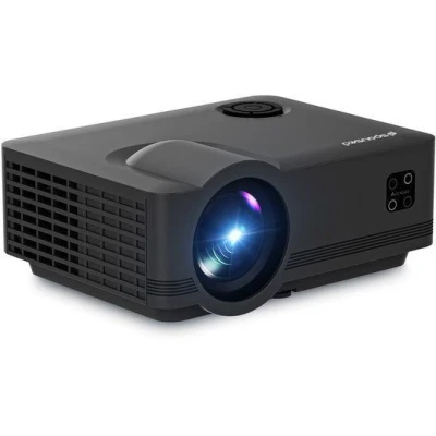 Afbeelding van Spoused Beamer Full HD 11.000 Lumen Streamen vanaf smartphone met WiFi Zwart