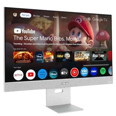 Afbeelding van ASUS ZenScreen Smart Monitor MS27UC 4K Google TV USB C 90w Harman Kardon Speakers 27 inch