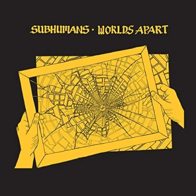 Afbeelding van Subhumans Worlds Apart (LP)