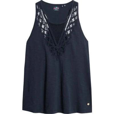 Afbeelding van Superdry Top, Dames, Maat: 42, Eclipse navy