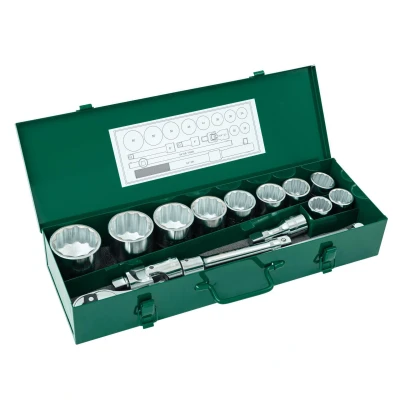 Afbeelding van SATA Doppenset 3/4&quot; 12 kant Metrisch (15 delig)