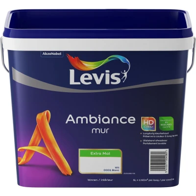 Afbeelding van Levis Ambiance muurverf extra mat 5l wit