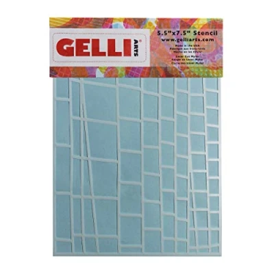 Afbeelding van Gelli Arts Ladder Stencil 12,7x17,8cm