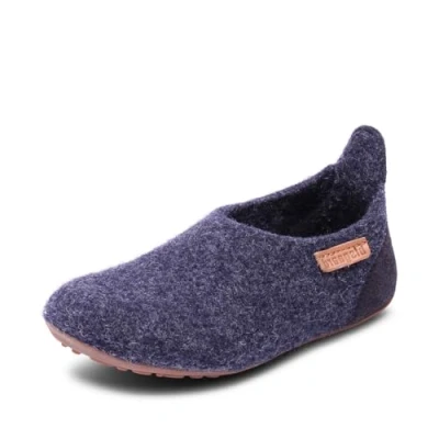 Afbeelding van Bisgaard Pantoffels voor kinderen, Maat: 29, Blue Wol