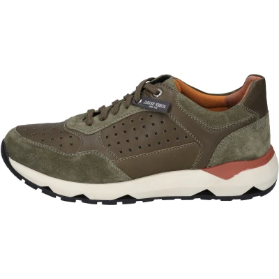 Afbeelding van Josef Seibel Jeremiah 04 lage schoenen, breedte G (normaal), uitneembaar voetbed, olijfgroen