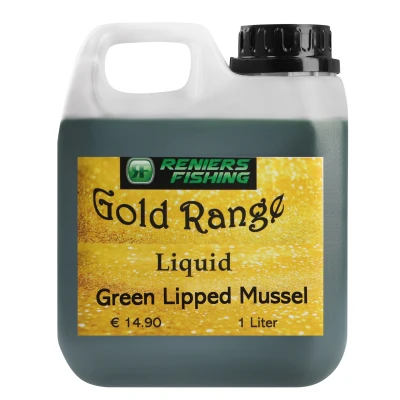 Afbeelding van Reniers Fishing Gold Range Liquid 1 Liter Green Lipped Mussel