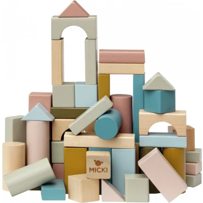 Afbeelding van Micki Houten blokken (60 stuks)