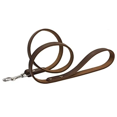 Afbeelding van Hondenriem geniet bruin 100cm x 16mm