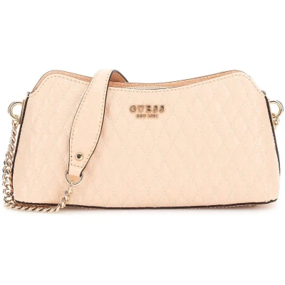 Afbeelding van GUESS Schoudertas Betula Top Zip Shoulder Bag Apricot Abrikoos