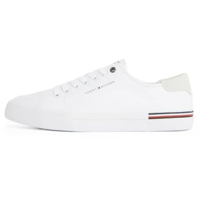 Afbeelding van TOMMY HILFIGER Core Corporate Vulc Canvas BasHomme, Wit, 45 EU