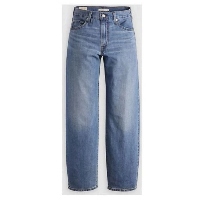 Afbeelding van Levi&#039;s Baggy DAD Relaxed fit jeans, Dames, Maat: 31x34, Blue denim