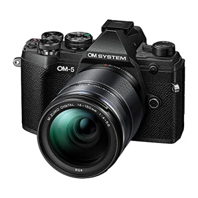 Afbeelding van OM System 5 zwart + 14 150mm F/4.0 5.6 ED II Z Special Edition