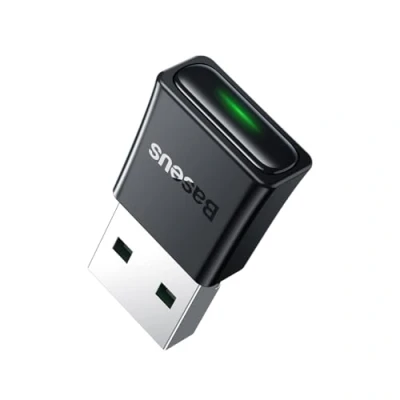 Afbeelding van Baseus BA07 Draadloze USB Bluetooth Adapter 5.3 Bereik tot 20 m Windows 8.1 / 10 11 Zwart
