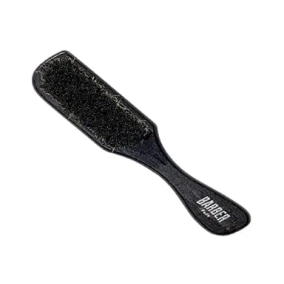 Afbeelding van BARBER MARMARA Fade Brush S baardborstel, reinigingsborstel voor mannen, ideaal het verwijderen van geknipt haar, kappers en kappersaccessoires, kappersborstel zwart hout