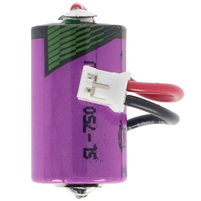 Afbeelding van Vervangende batterij geschikt voor de Testo datalogger 175 T3, H1, H2, S1, S2 batterij, 1 / 2AA 3,6 volt met kabel en stekker