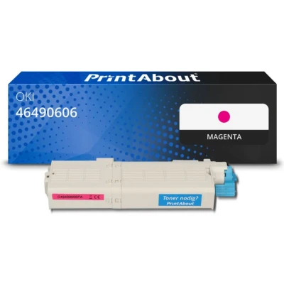 Afbeelding van Huismerk OKI 46490606 Toner Magenta