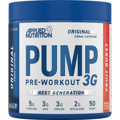 Afbeelding van Applied Nutrition Pump 3G Pre Workout (Rainbow Unicorn 375 gram)