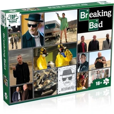 Afbeelding van Winning Moves Breaking Bad Jigsaw Puzzle Collage 1000 stukjes