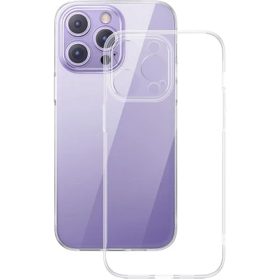 Afbeelding van Baseus Hoesje Ultra Dun Back Cover Transparant Geschikt voor Apple iPhone 14 Pro Max