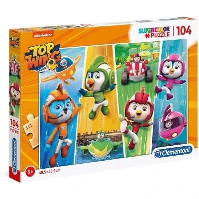 Afbeelding van Clementoni Legpuzzel Top Wing Karton Junior 104 Stukjes