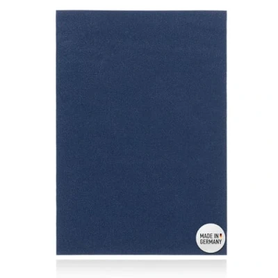 Afbeelding van DFS Velours, zelfklevend, DIN A4, blauw, 20 x 30 cm, klittenband