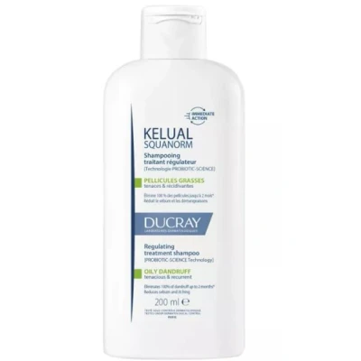 Afbeelding van Ducray Squanorm Verzorgende Vette Schilfers Shampoo 200ml