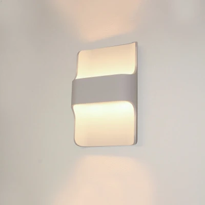 Afbeelding van Artdelight Wandlamp LED Dallas Wit IP54