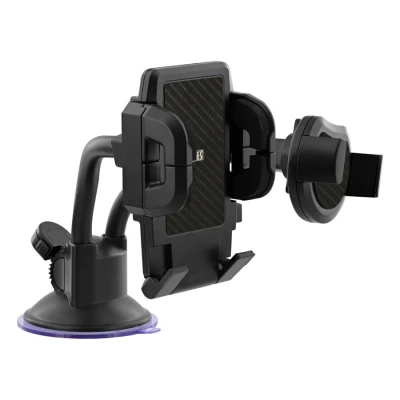 Image de Support double bras multi surfaces T&#039;n&#039;b pour smartphone Noir