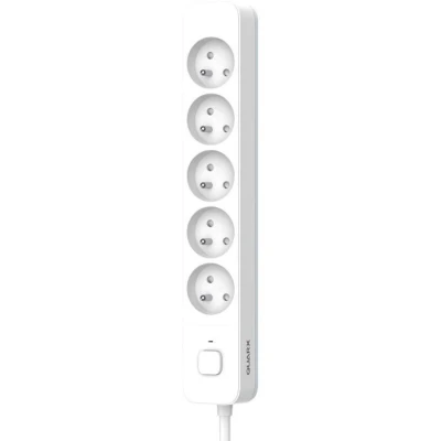 Afbeelding van Stekkerdoos QUARX 5 stopcontacten Met 3m kabel, kinderbeveiliging