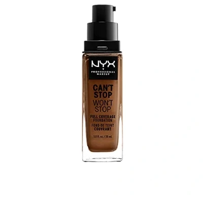 Image de NYX Professional Makeup Can&#039;t Stop Won&#039;t Full Coverage Fond de Teint Cappuccino 30 ml