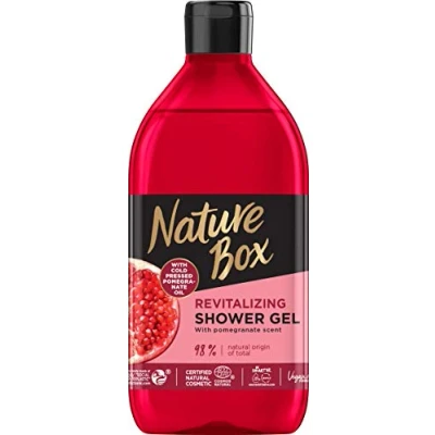 Afbeelding van Nature Box Pomegranate Douchegel 385 ml